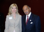 Ellen Johnson with Congressman John Conyers, Chair of the House Judiciary Committee